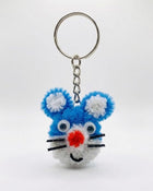 AGANTUK Handmade Doremon Cartoon Pipe Cleaner Keychain