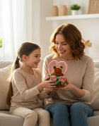 AGANTUK Handmade Pipe Cleaner Teddy Love Pot for Home Decor