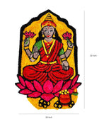 AGANTUK Handcrafted Goddess Laxmi 3D Tufted Wall Art