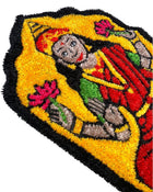AGANTUK Handcrafted Goddess Laxmi 3D Tufted Wall Art